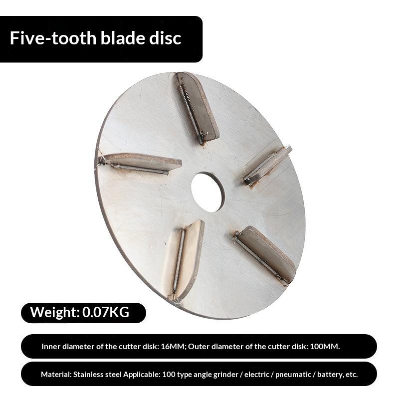 Livestock Hair Removal Blade Disc Stainless Steel Sharp Sturdy Efficient Cutter for Farm Pig Cow Sheep Grooming
