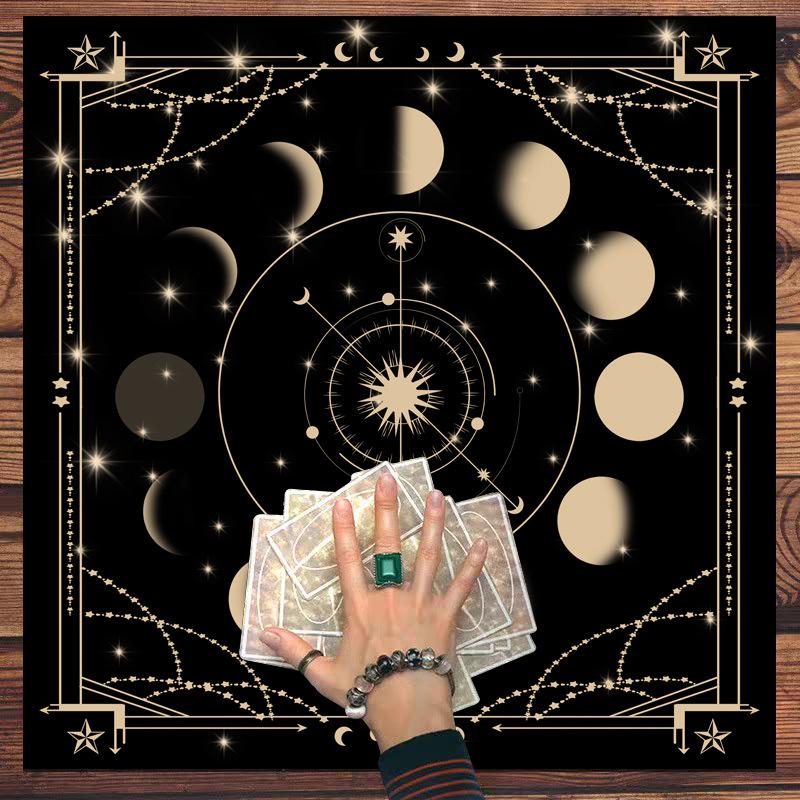 Tarot Non-slip Wear-resistant Tablecloth for Room Decoration