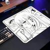 Popular Anime Girls Mouse Pad Square Computer Office Game Table Mats Rubber Anti-slip Laptop Mousepads 40X45 Large Desk Pads