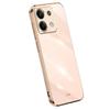 XINLI For Xiaomi Redmi Note 13 Pro 4G/Poco M6 Pro 4G TPU Phone Case Electroplating Edge