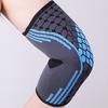 1Pc Elbow Guard Knitting Compression Breathable Shock Absorption High Stretchy Elbow Protection Thin