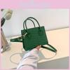 Fashionable Medium Square Handbag Chic Crossbody Purse In Multiple Colors