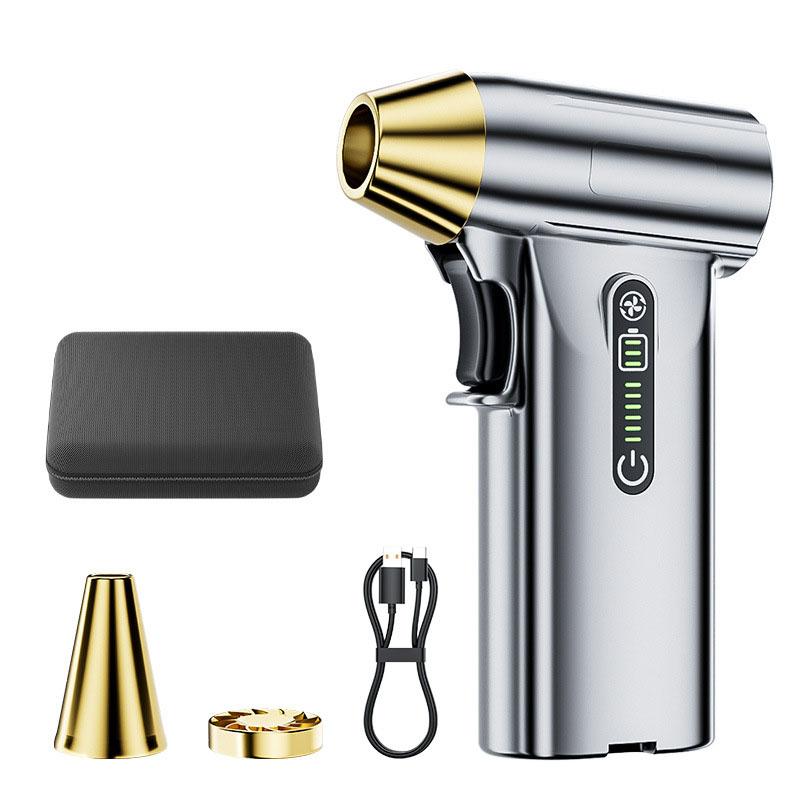 

Новый ручной турбо-вентилятор с бесщеточным двигателем 130000 об/мин, высокоскоростной, мощный, для удаления пыли с автомобиля на улице, воздуходувка для пыли с автомобиля серебряный