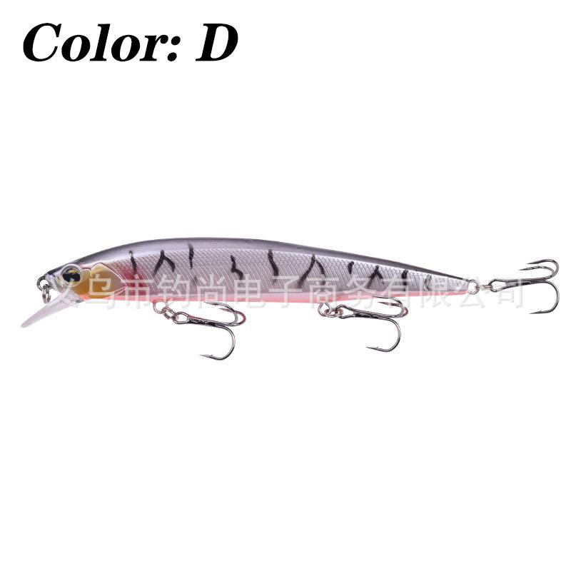 14cm/18.5g Realistic Sliding Weight Minnow Lure for Long Cast Aspius Fishing