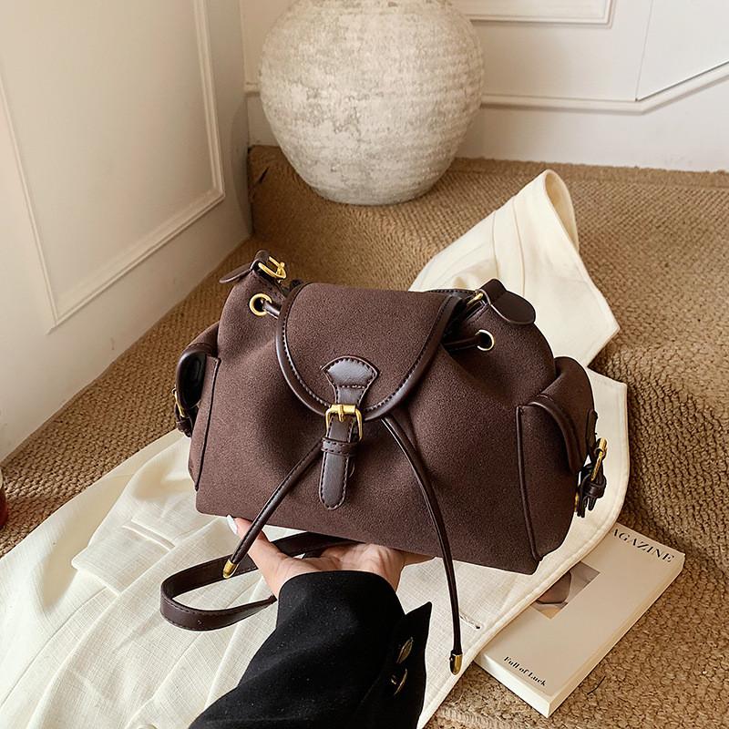 IELGY Ladies Backpack Fashion Commuter Retro Matte Bag