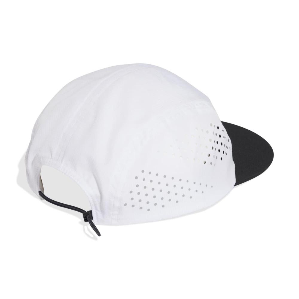 Adidas U rUnning 5 Panel Climacool Cap Black White Kg6012