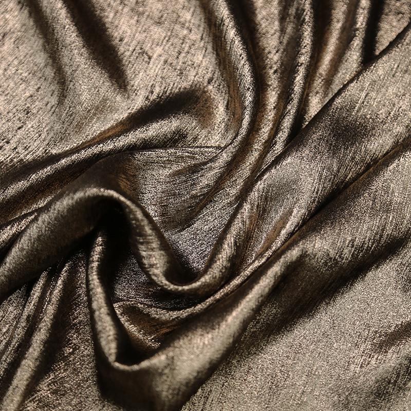 Fluorescencyjny Szyfon Specjalny Tłoczony na Gorąco Materiał Błyszcząca Kamizelka Spódnica Modny Materiał Projektancki Odpowiedni na Sukienki na Imprezę