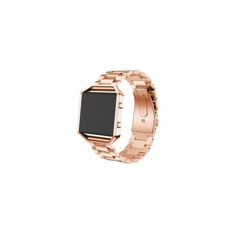 Elegant Stainless Steel Band For Fitbit Blaze With Durable Mesh Design And Interlock Clasp