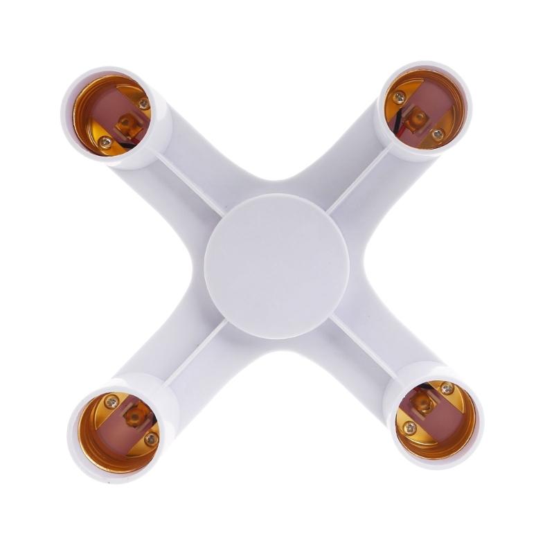 2/3/4/5/6/7 In 1 Light Bulb Socket Splitter, E26/E27 Light Socket Adapter Conventer, Standard Base LED Bulb Converter
