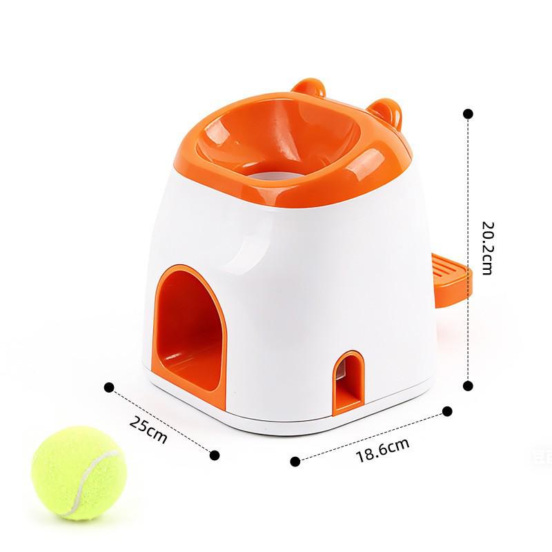 Pet Tennis Ball Launcher for Border Collies - Automatic Dog Toy Ball Thrower