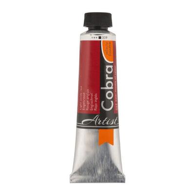 Watermixable Oil Paint - Cobra - Oxide Red Light - 40ml Tube - Artists - Superior Quality