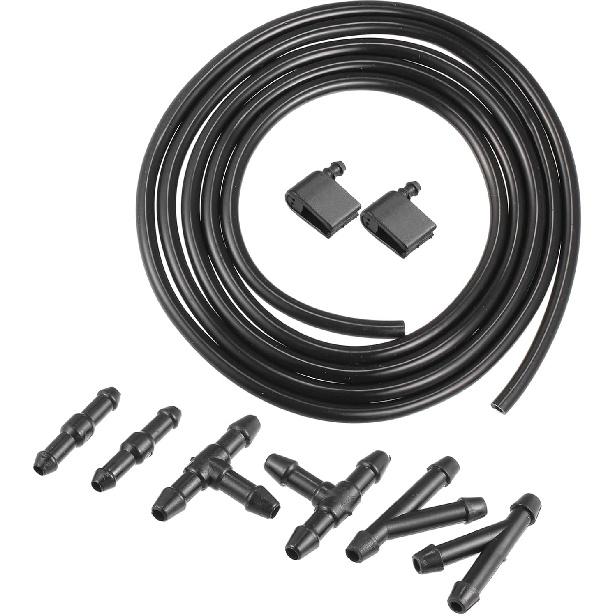 

Windshield Wiper Washer Nozzle Spray Jet with 2m Windshield Washer Hose for Mercedes-Benz Sprinter 3500 2010-2022 No.2E1955985 - Pack of 9 Durable