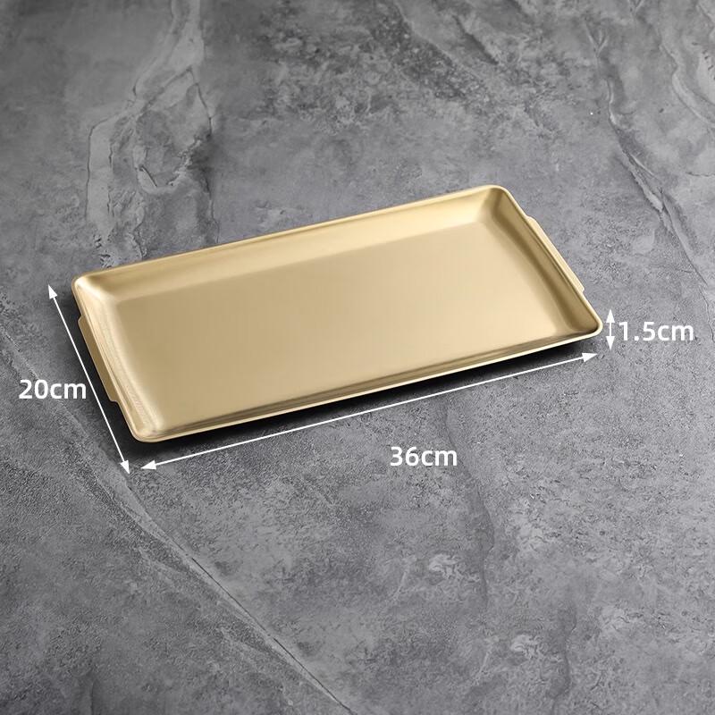 Jingyuheng 304 Stainless Steel Rectangular Serving Tray