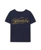 Sekeondeusolteu Salt Lettering Logo T-Shirt (Navy)