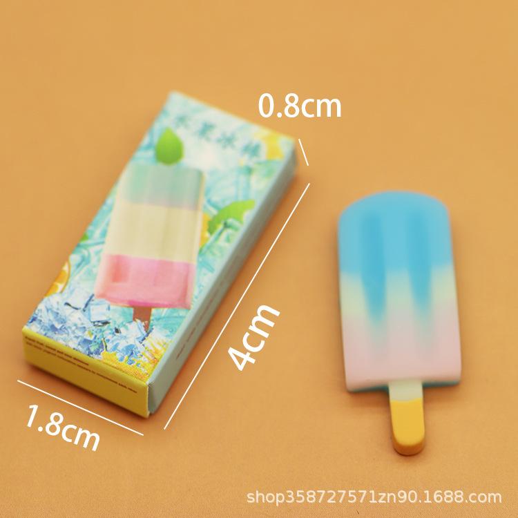 

Симуляція Міні Предмети Морозиво Ескімо Модель Лялькового Будиночка Прикраси Іграшки для Ігрового Будиночка Мініатюрні Закуски для Супермаркету