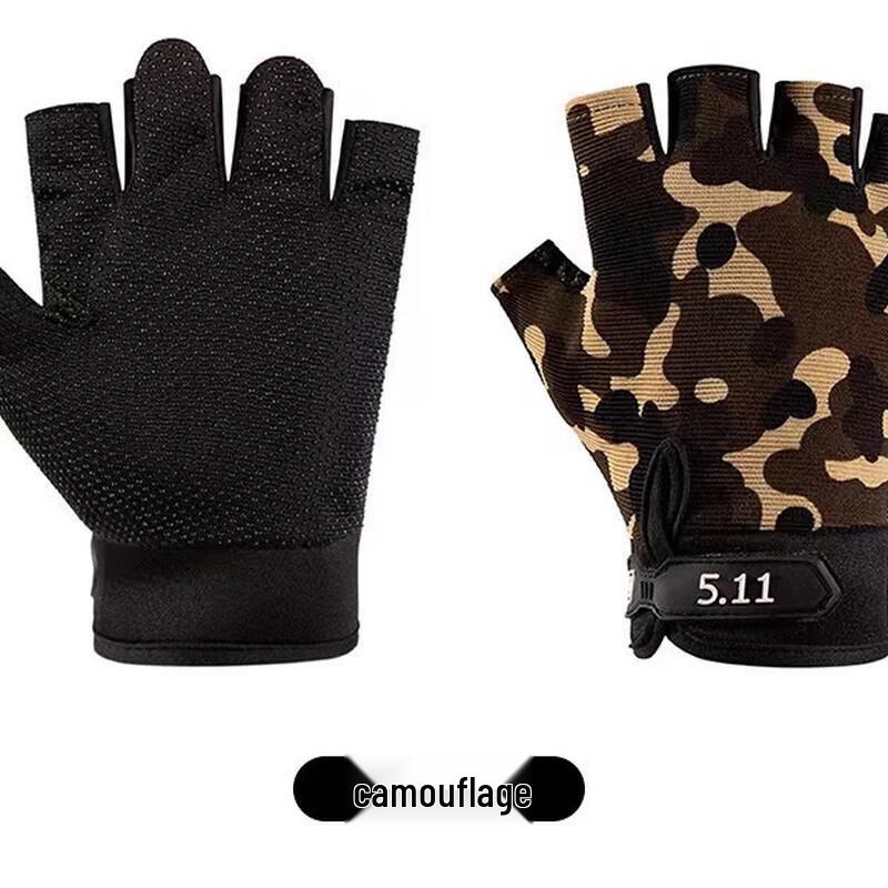 Tactical Half-Finger Outdoor Sports Gloves