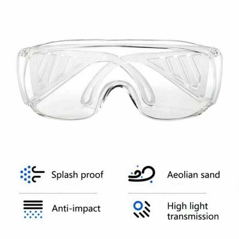 Clear Safety Glasses With Anti-reflective And Anti-shock Lens For Labs