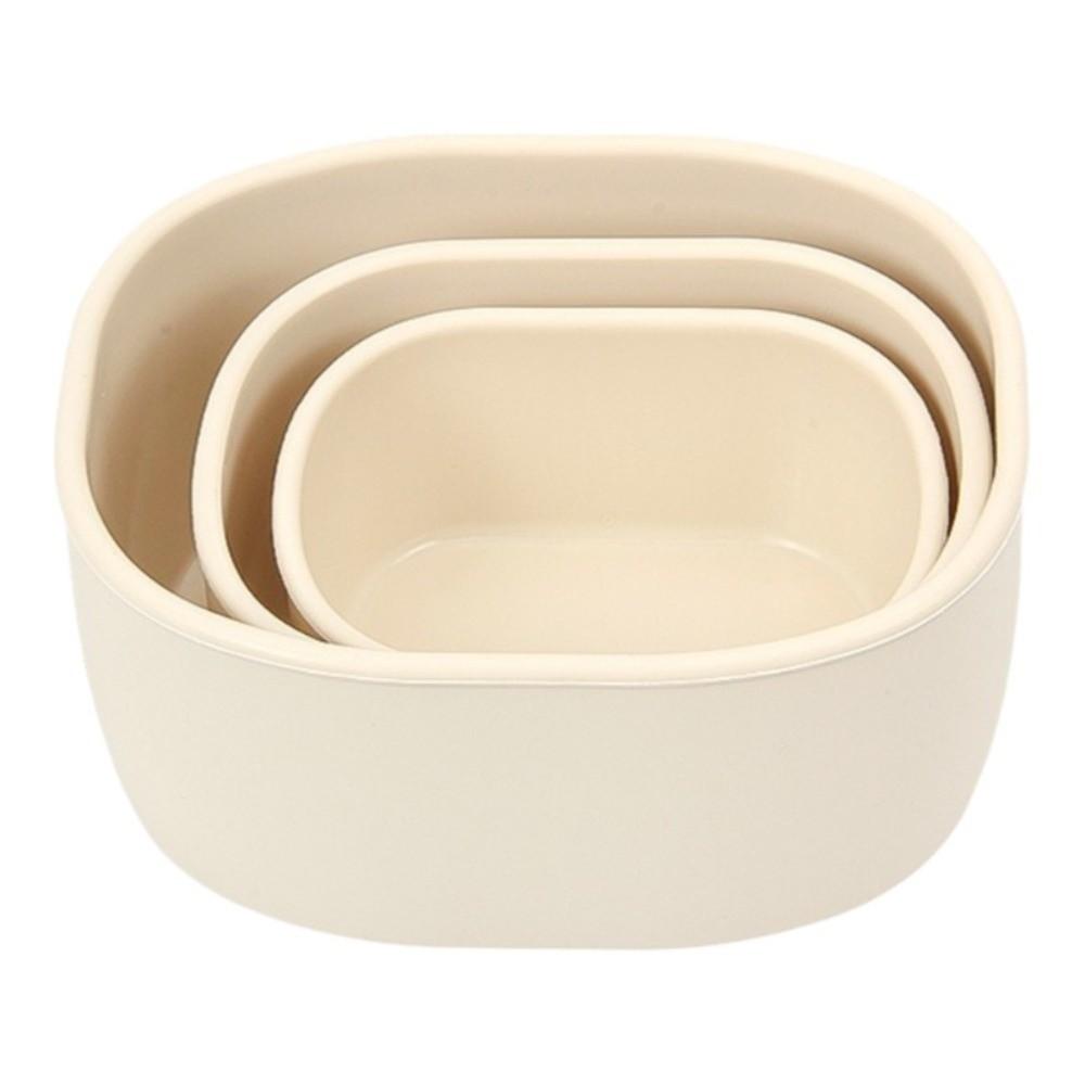 New Food Grade Silicone Lunch Box with Lid 200/300/600ML Microwave Oven Lunch Box Leak Proof Heat Resistant Storage Box Picnic