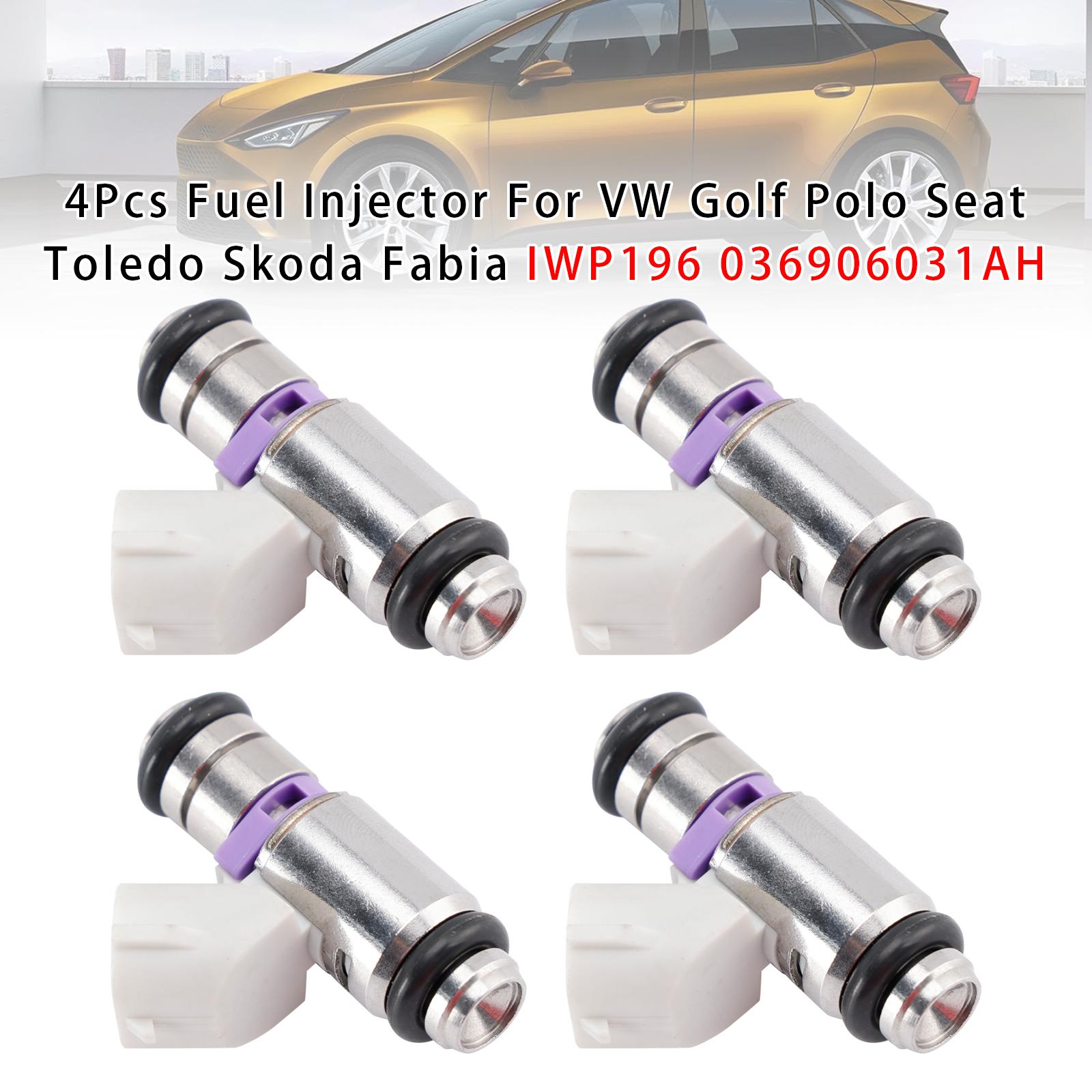 

4 шт. Паливний форсунка для VW Golf Polo Seat Toledo Skoda Fabia IWP196 036906031AH