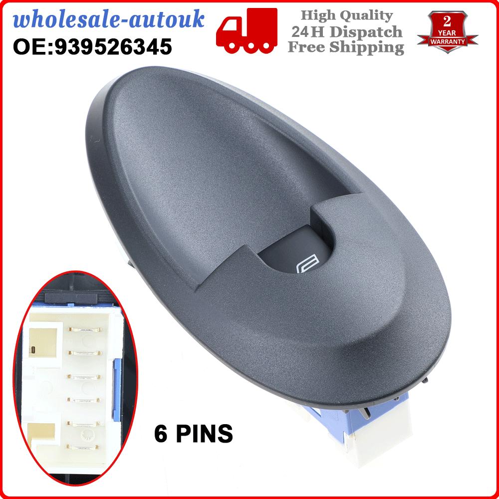 Electric Window Regulator Switch Passenger Side for Iveco Daily 00-06 939526345