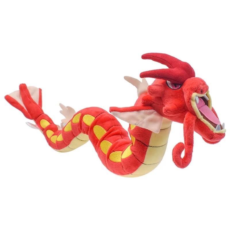 6075Cm Rayquaza Bendable Foldable Plush Toy Soft Stuffed Dragon Doll Anime Figure Soft Pillow Companion Doll Gift