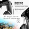 Underwater Scuba Anti Fog  Face Diving Mask Snorkeling Respiratory Masks Safe Waterproof Swimming Equipment for Adult Kids