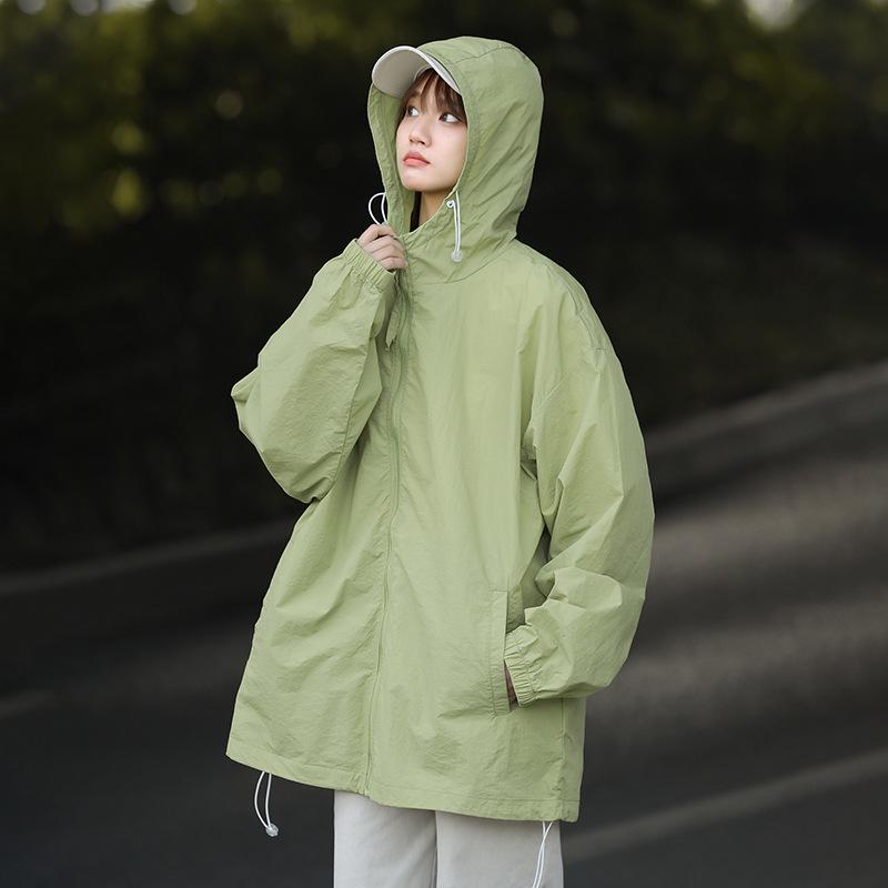 Men's Ice Silk Quick-Dry Sun Protection Jacket - Lightweight Outdoor Sports and Couple's Outfit Option.