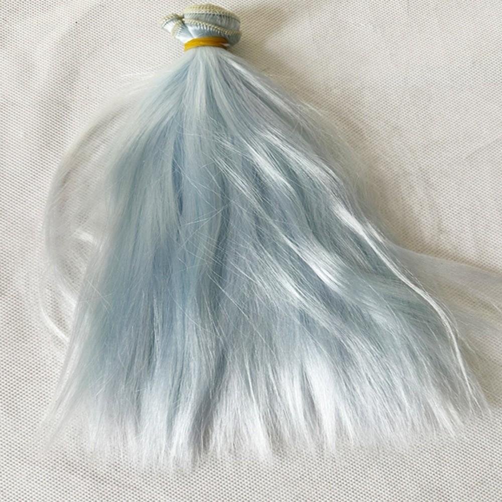 Milk Soft Silk Straight Doll Wig Doll Synthetic Hair Wig For 1/3 1/4 1/6 BJD Doll