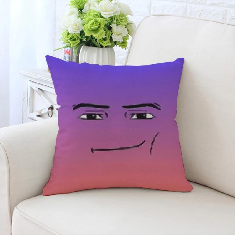 Creative Expression Pattern Pillowcase Car Ornaments Office Living Room Sofa Home Pillowcase