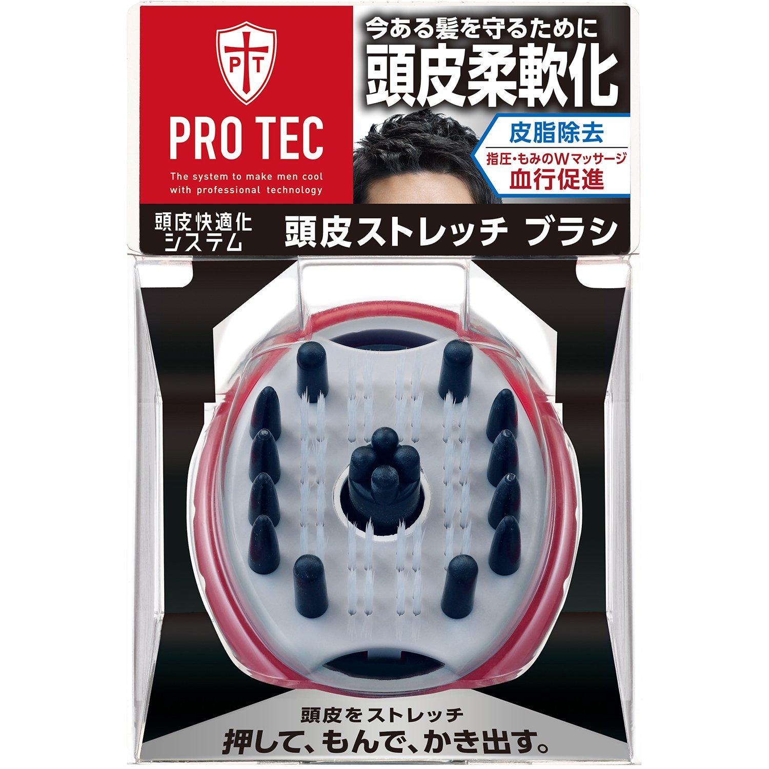 

PRO TEC Щітка для миття шкіри голови Stretch Type