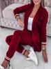 Women's Spring Korean-Style Retro Blazer & Casual Suit Set