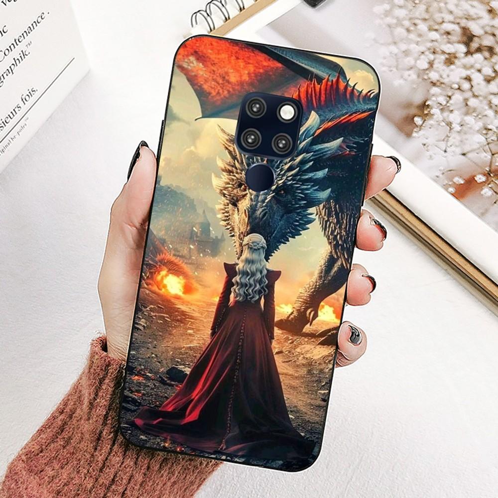 Dragon Mother Thrones Phone Case For Huawei Mate 10 20 30 40 50 Lite Pro Nova 3 3i 5 6 SE 7 Pro 7SE