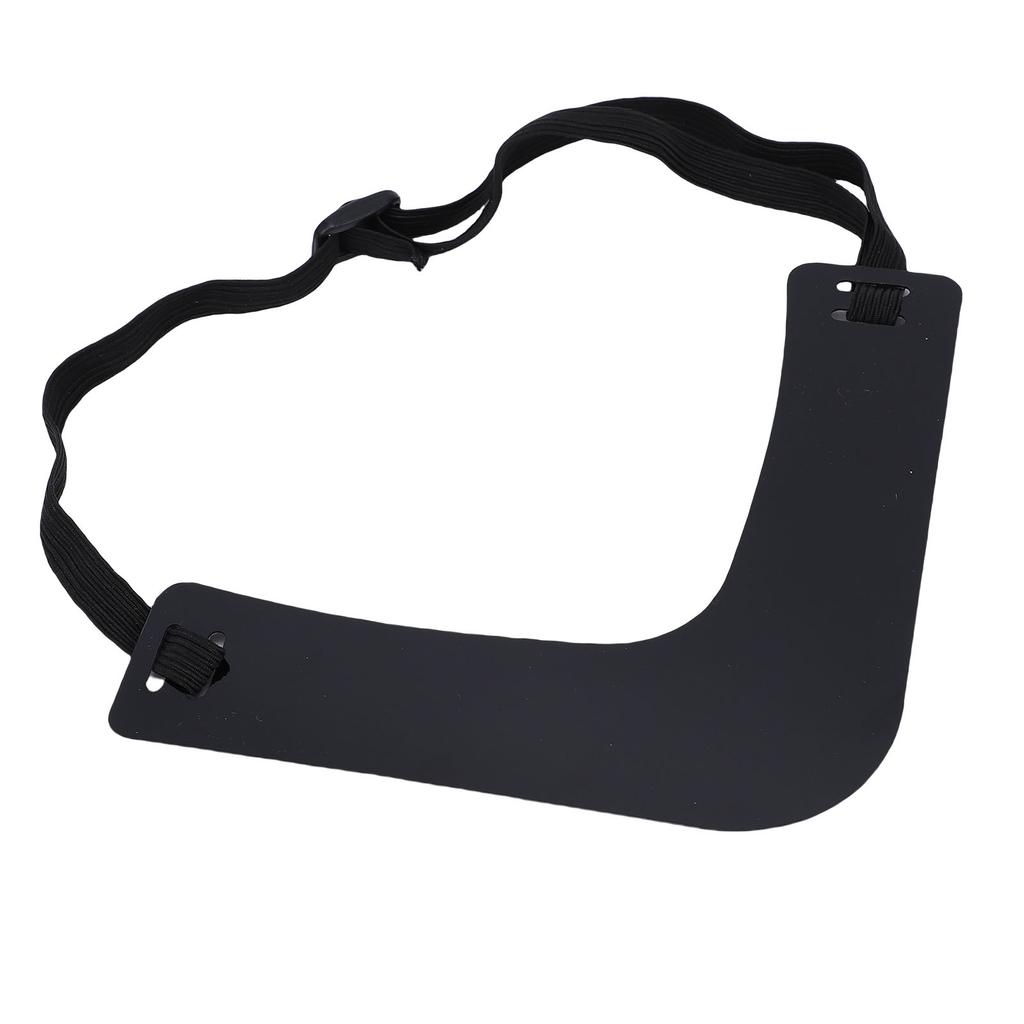 3 Pcs Beard Shaping Template Kit Beard Neckline Guide Lineup Stencil Kit with Adjustable Elastic Band for Men