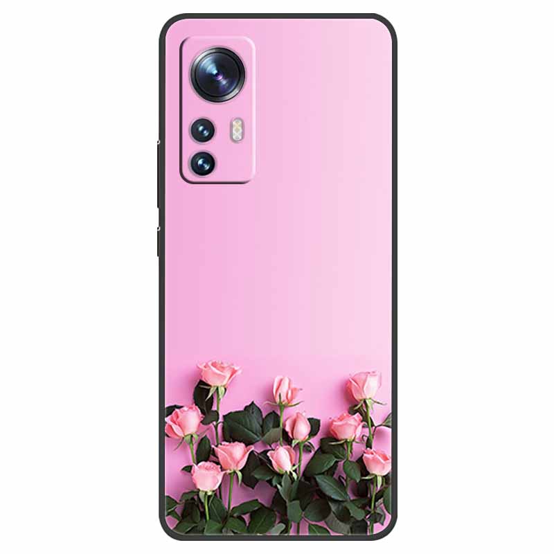 For Xiaomi 12 Lite 5G Case Shockproof Soft Silicone TPU Back Cover For Xiaomi Mi 12 Lite 5G Phone Case Mi12Lite 12Lite Cartoon