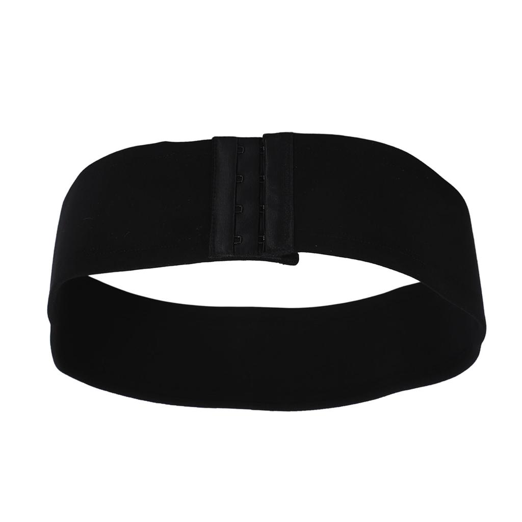 Implant Stabilizer Band Black Adjustable Elastic Soft Skin Friendly Breathable Breast Support Band for Women