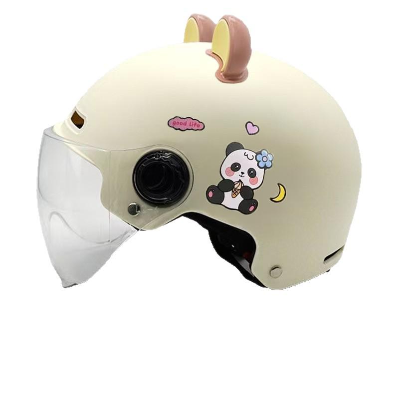 3C Certified Kids' Electric Bike Helmet: Cute, Breathable, Lightweight, Sun-Protective for Boys & Girls