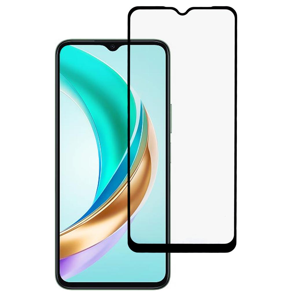 For Honor X6b 4G Screen Protector 9D Side Glue Full Covering Tempered Glass Film