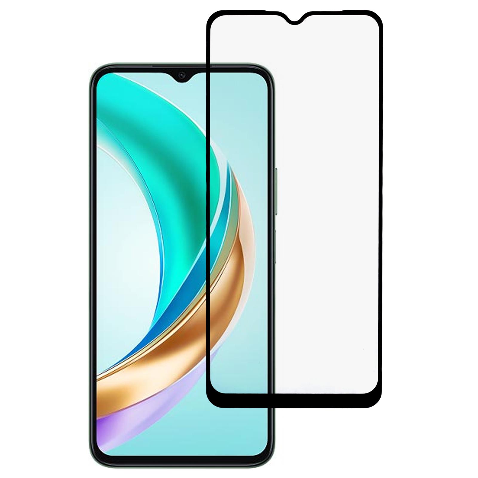 

For Honor X6b 4G Screen Protector 9D Side Glue Full Covering Tempered Glass Film Type A