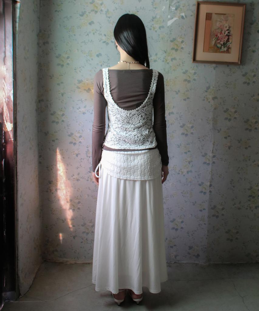 RUBATI Sasha Lace Petit Bustier_Ivory
