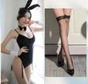 Sexy Lingerie Sexy Bunny One-piece Uniform Crotch Hidden Button Tease Passion Suit Velvet