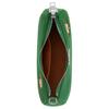 COACH PEANUTS co-branded Teri 24 printed pattern hardware pebbled leather shoulder crossbody handbag medium women's green