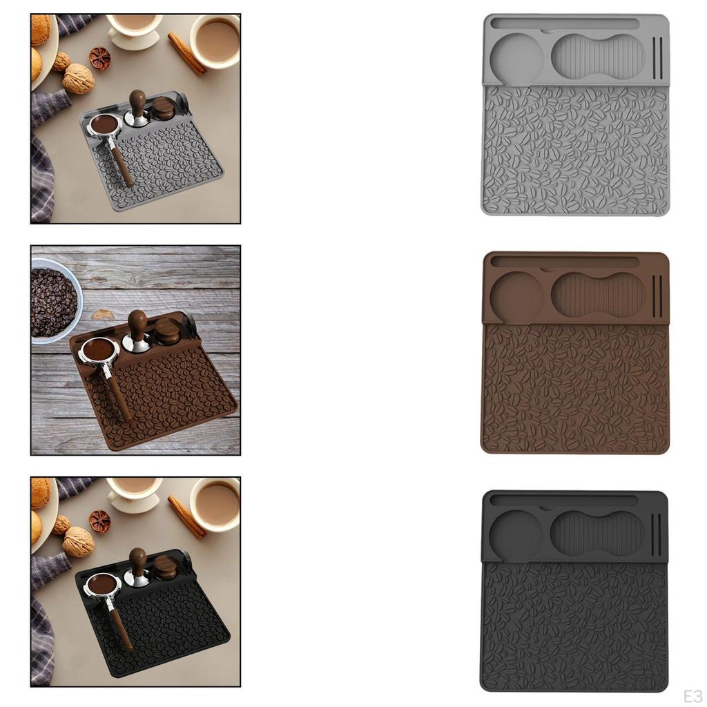 Silicone Espresso Mat, Practical And Non-slip, Coffee Accessory for Countertop Office