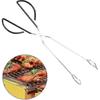 Stainless steel BBQ tongs Buffet food tongs Bread tongs Food tongs BBQ BBQ tools - Mishan