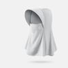 Adjustable Sun Protection Mask Sunscreen Ice Silk Mask Summer Full Face Visor Hat  Fishing