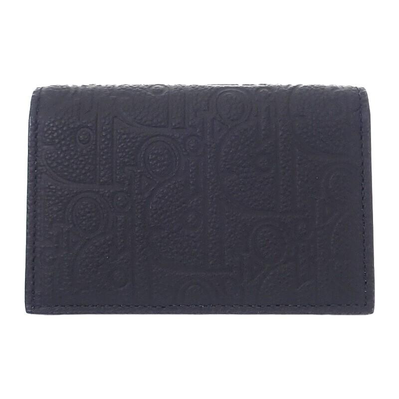 Dior  2ESCH178FLG_H00N Card Case black Calfskin mens