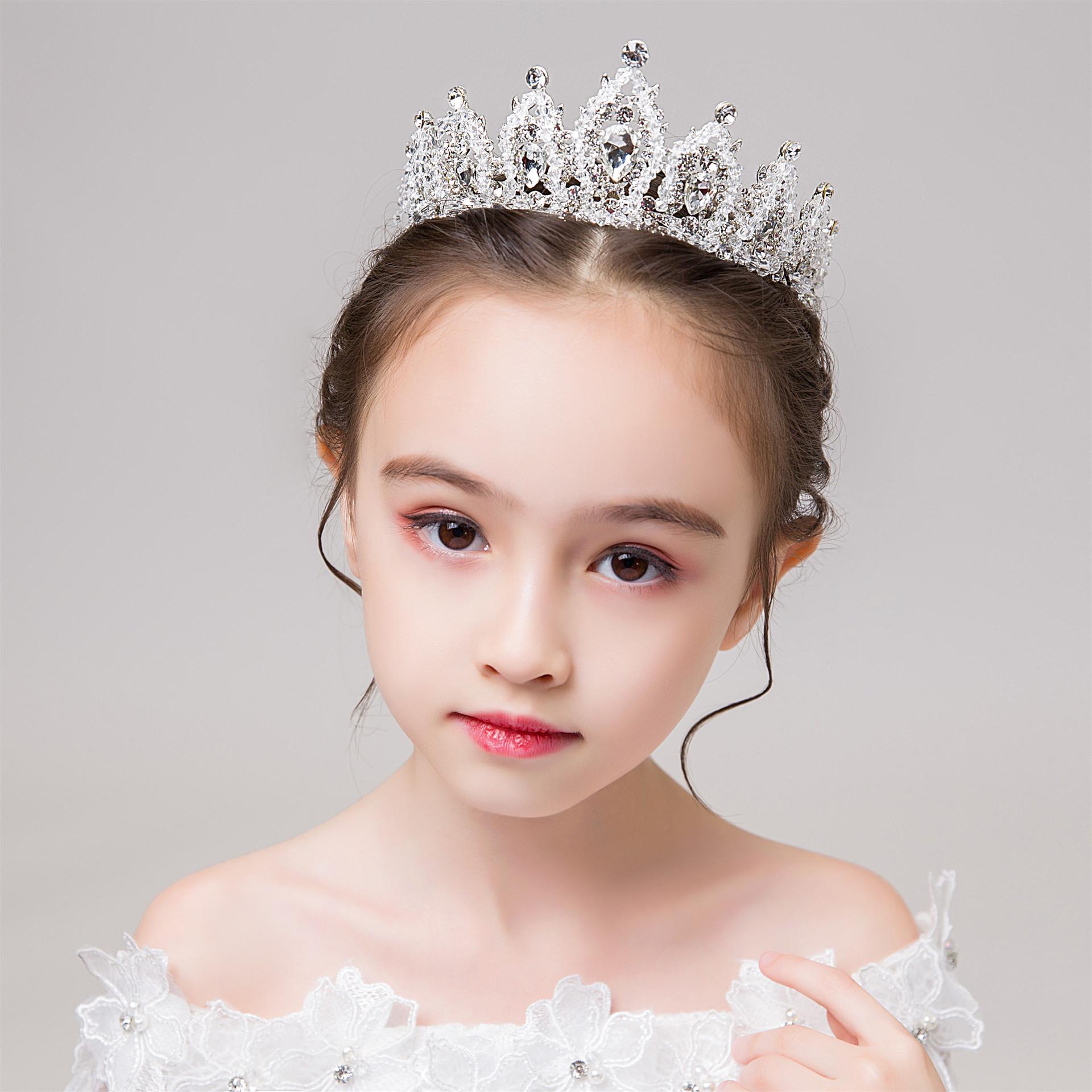 Frozen Elsa Princess Crown Crystal Headband for Girls - Kids  Birthday Gift 202010 Size