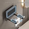 Kele Daison No-Drill Wall-Mounted Hair Dryer Holder - Space-Saving Aluminum Rack
