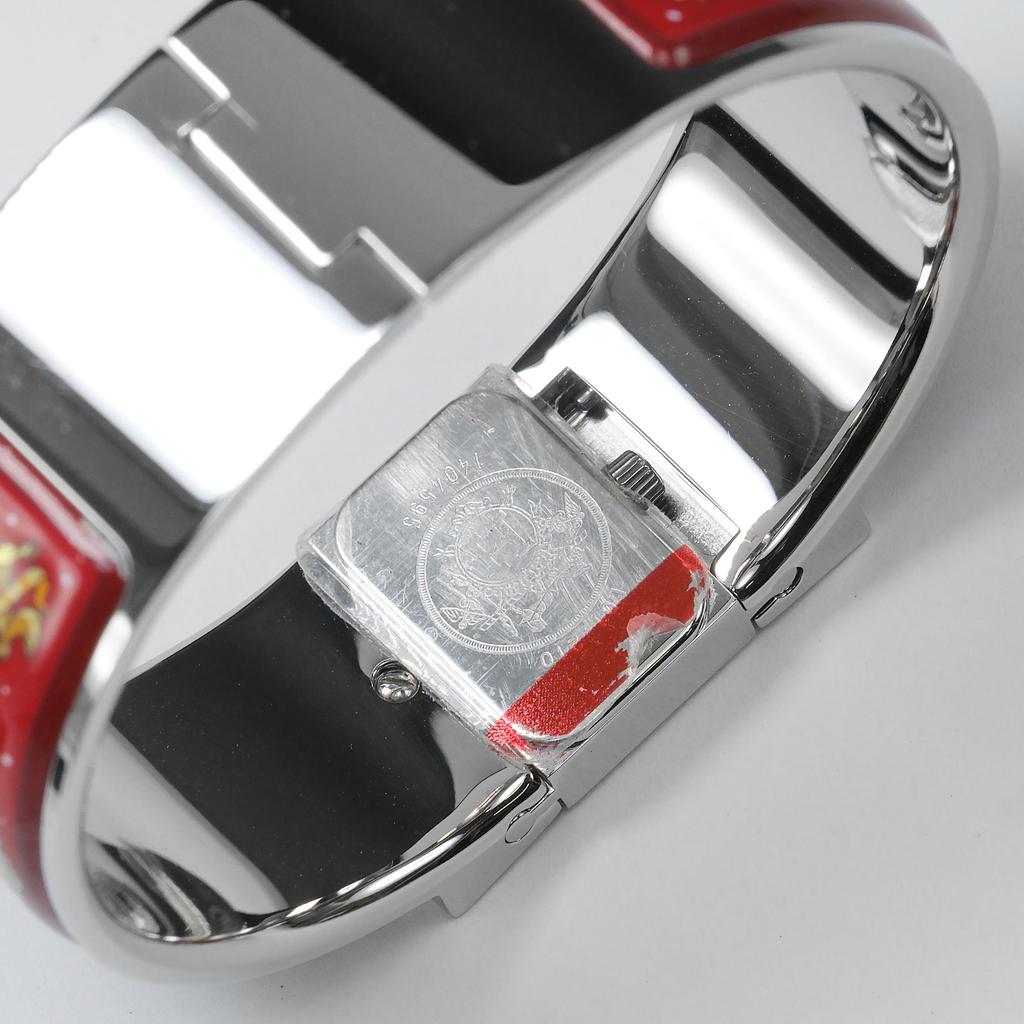 HERMES Location Watches L01.210 whiteDial Stainless Steel Quartz Analog display Women Used