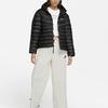 Nike Fußball Sportbekleidung Windrunner Daunenisolierte Kapuzenjacke Damenjacke Schwarz CU5094-011
