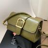 Underarm Bag Women'S Niche High-End Single Shoulder Messenger Bag Retro Simple Temperament Commuter Baguette Bag